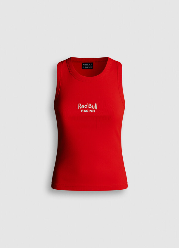 SLEEVELESS RIBBED TOP