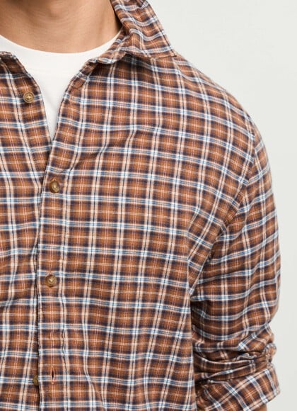 REGULAR FIT CHECKED SHIRT