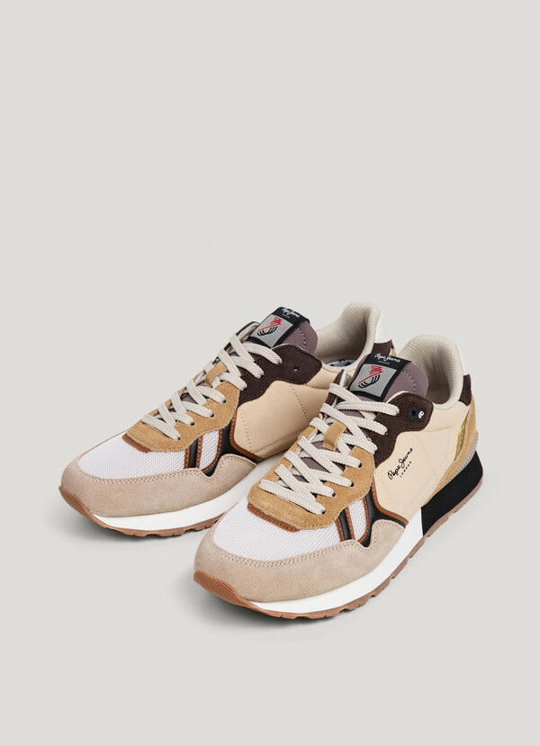 RETRO RUNNING TRAINERS - BRIT