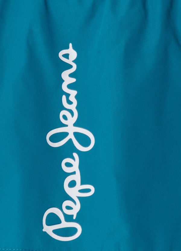 PRINTED LOGO SWIM SHORTS