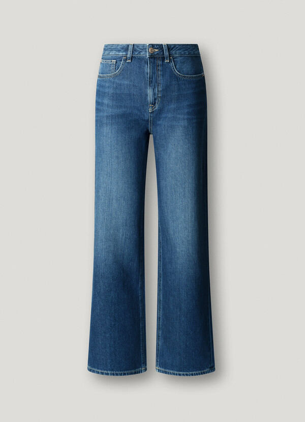 HIGH-RISE STRAIGHT FIT JEANS - LEXA