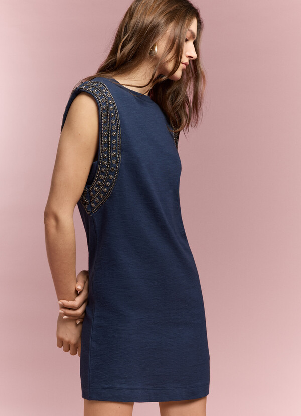 SLEEVELESS MINI DRESS