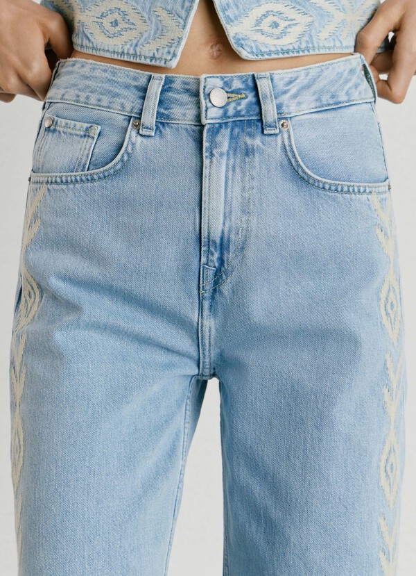 EDEN - HIGH-RISE STRAIGHT FIT JEANS