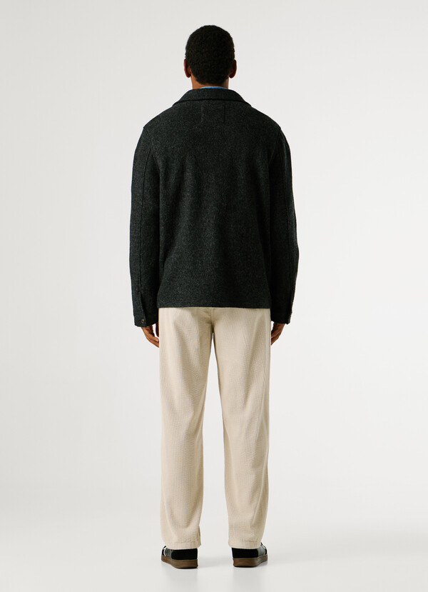 OVERSHIRT IN WOOL BLEND