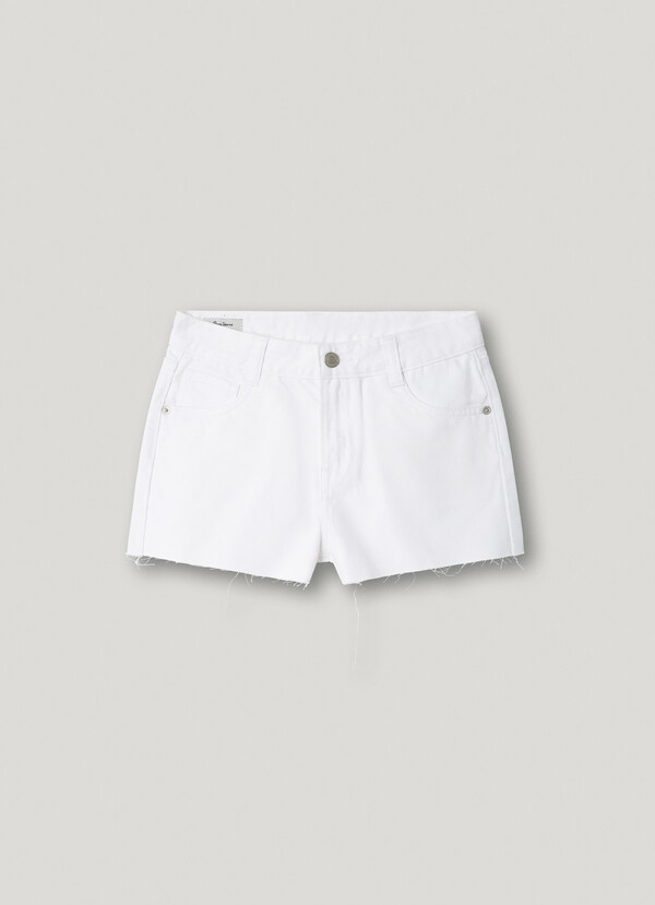 RELAXED FIT DENIM SHORTS