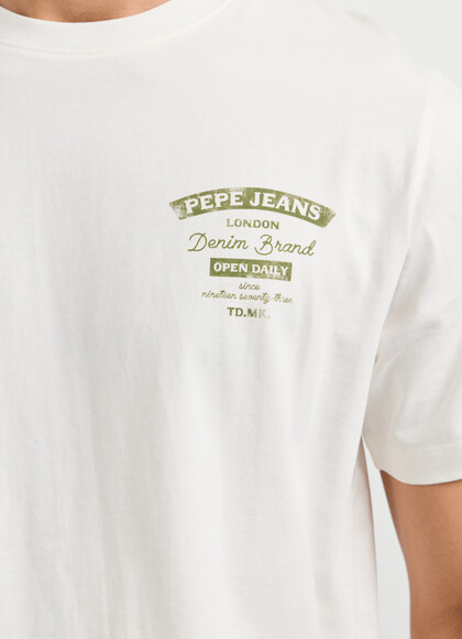 REGULAR FIT LOGO PRINT T-SHIRT