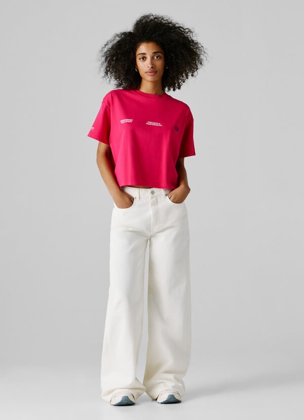 BACK PRINT LOOSE FIT T-SHIRT