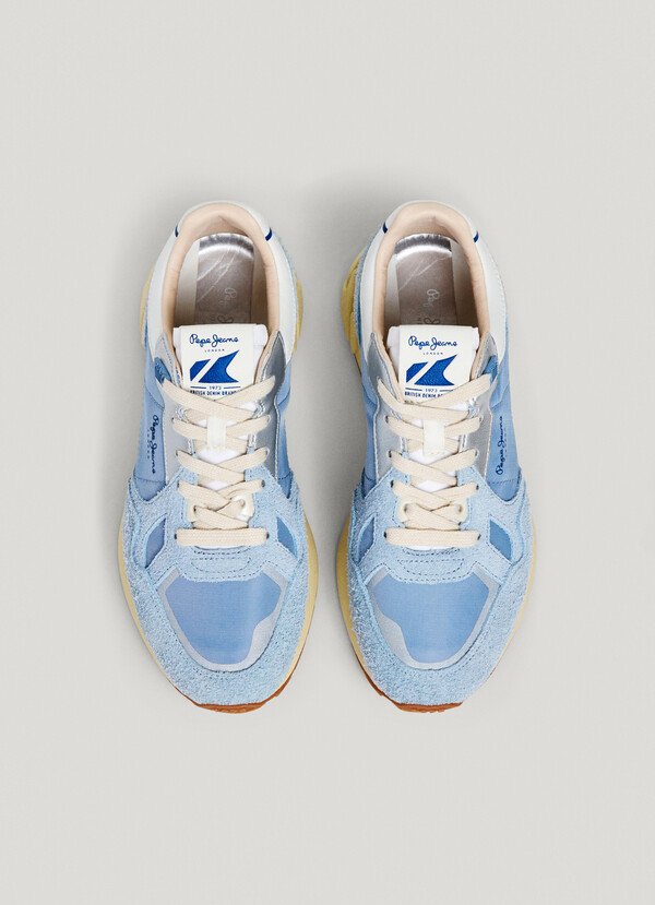 ZAPATILLAS CON DETALLES EN ANTE - MARLON