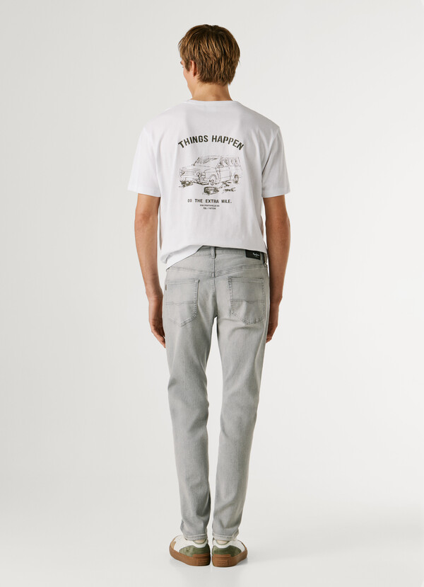 TAPER FIT MID-RISE JEANS - STANLEY