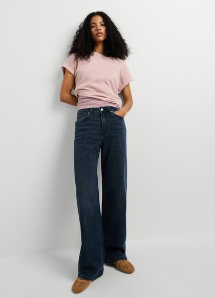 HIGH-RISE STRAIGHT FIT JEANS - LEXA