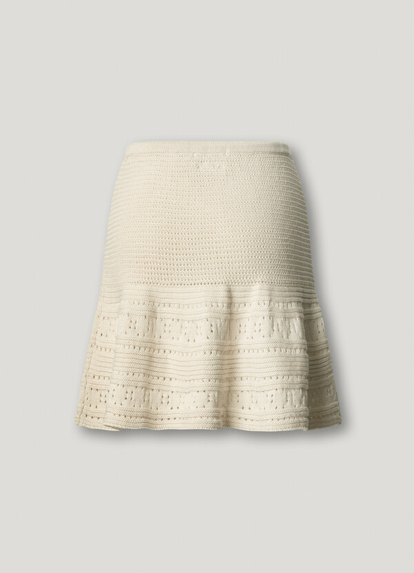 CROCHET MINI SKIRT