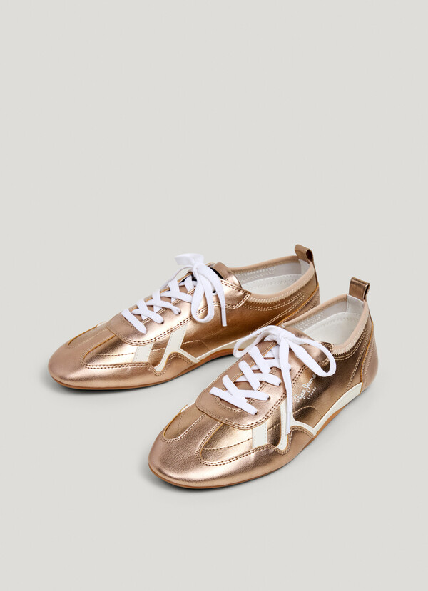 METALLIC TRAINERS - NOA