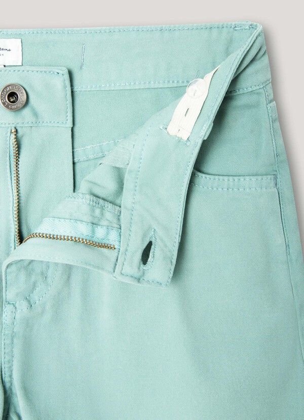 GARMENT DYED TWILL SHORTS