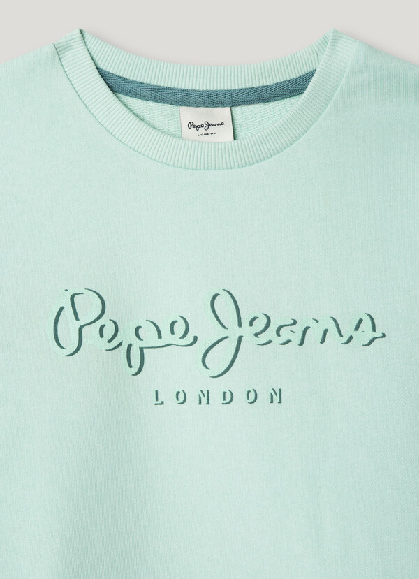 RELAXED FIT CREW NECK SWEATSHIRT