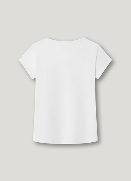 SLIM FIT GLITTER LOGO T-SHIRT