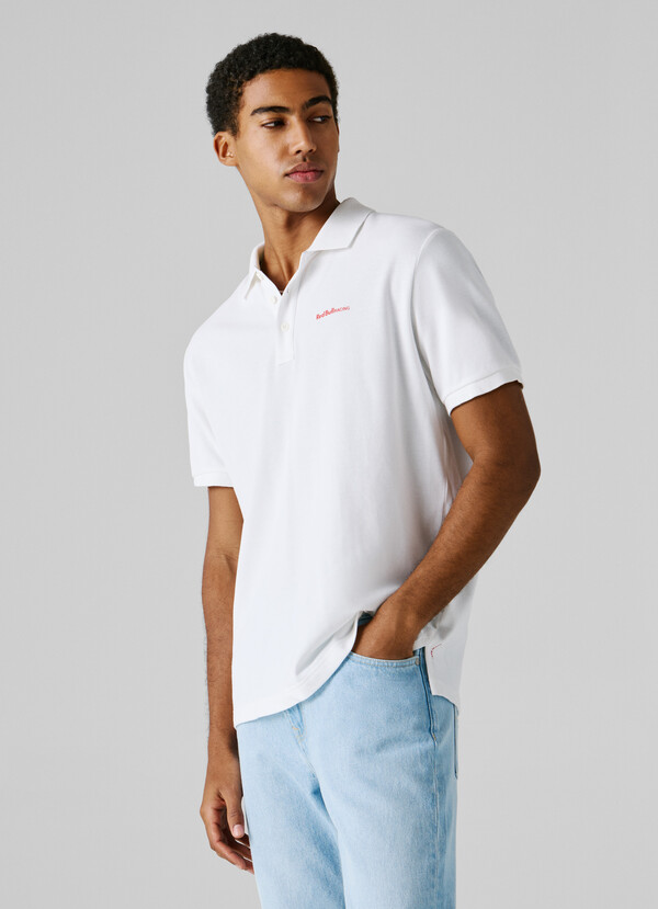 RELAXED FIT PIQU&Eacute; POLO
