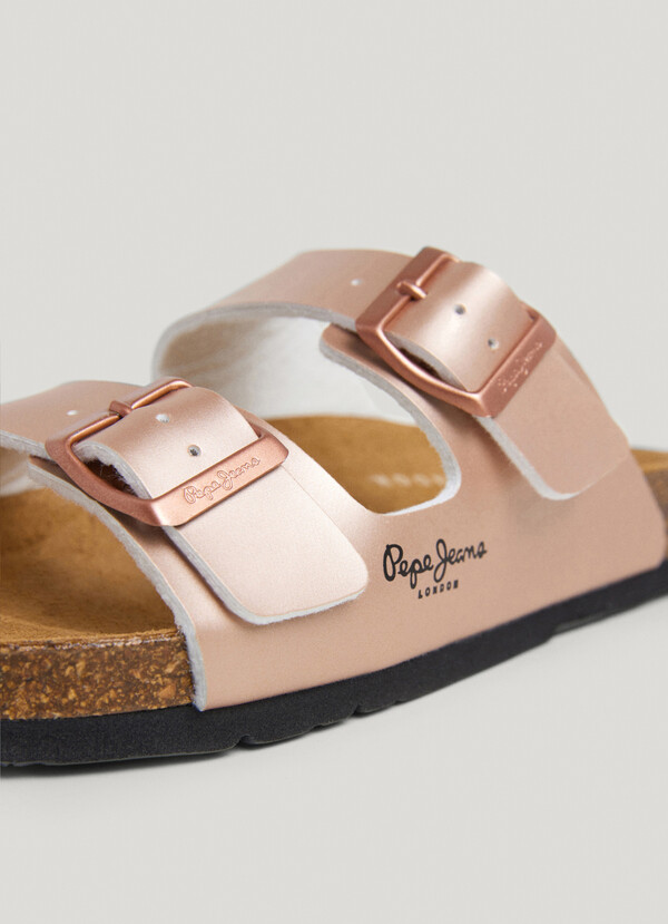 SANDALS WITH DOUBLE BUCKLE