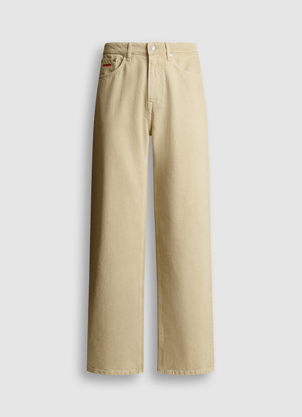 HIGH - RISE LOOSE FIT JEANS