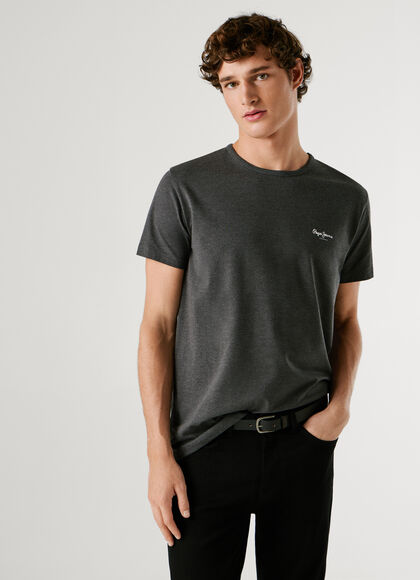 SLIM FIT LOGO PRINT T-SHIRT
