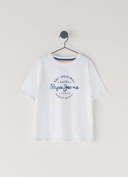 REGULAR FIT LOGO PRINT T-SHIRT