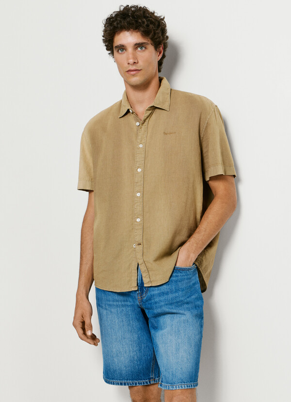 GARMENT DYED SHIRT