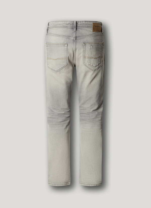 SLIM FIT MID-RISE JEANS - PIPE