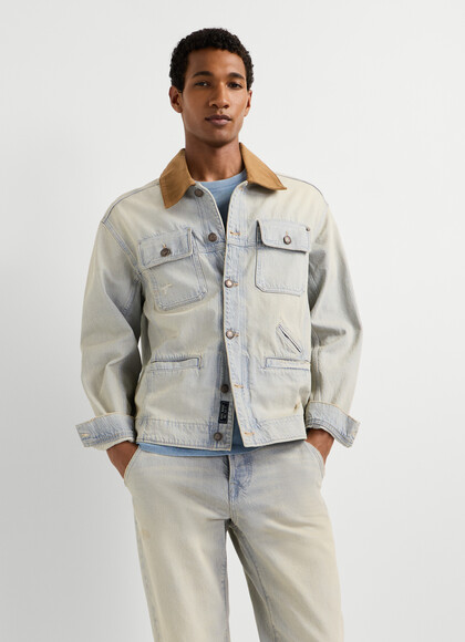 RELAXED FIT DENIM JACKET