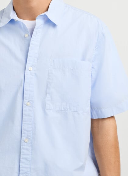 CASUAL FIT POPLIN SHIRT