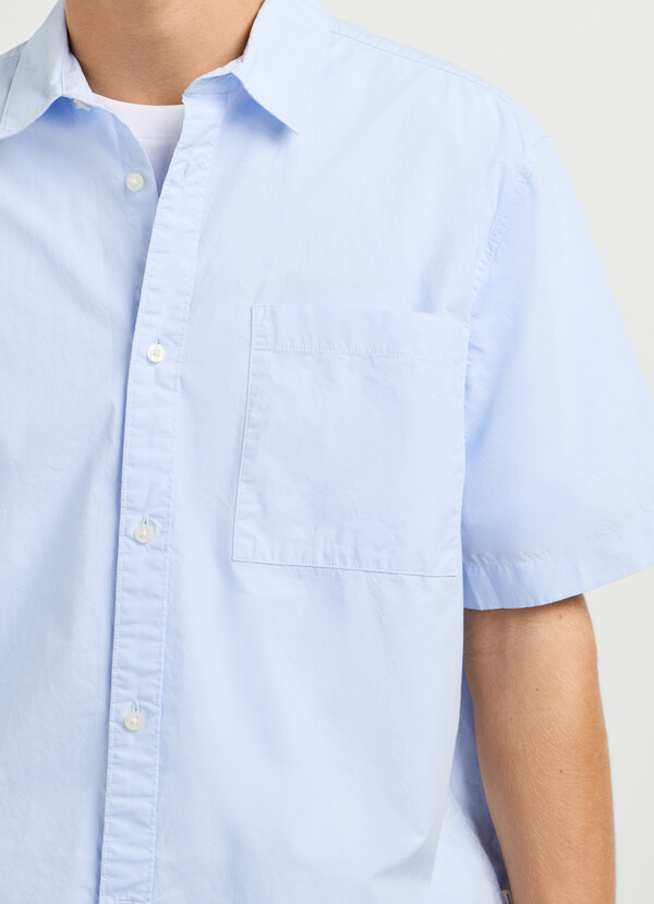 CASUAL FIT POPLIN SHIRT