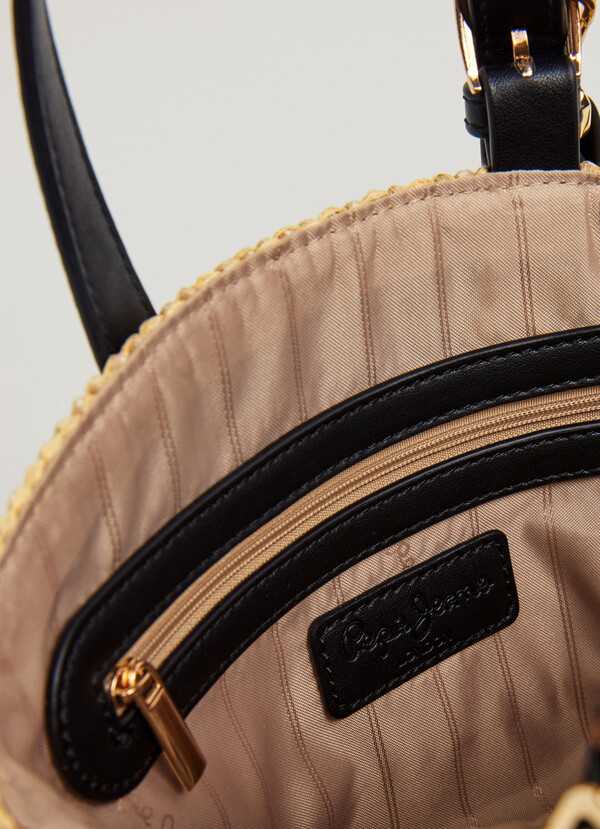 RAFFIA SHOULDER BAG