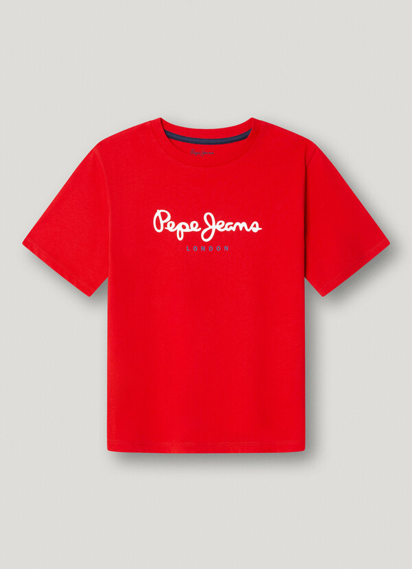 REGULAR FIT LOGO PRINT T-SHIRT