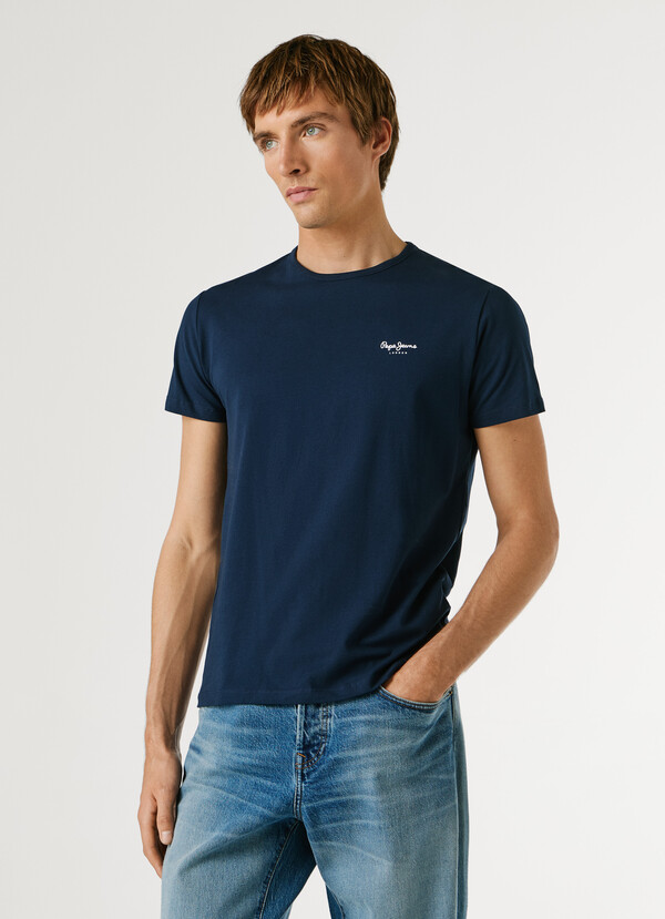 SLIM FIT LOGO PRINT T-SHIRT