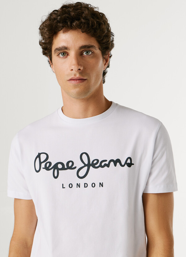 SLIM FIT LOGO PRINT T-SHIRT