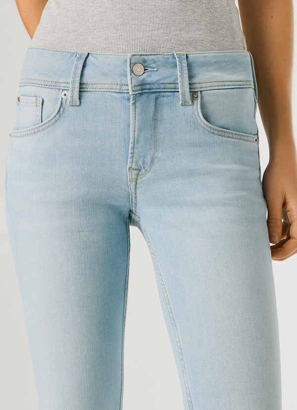 PIMLICO- LOW-RISE FLARE FIT JEANS