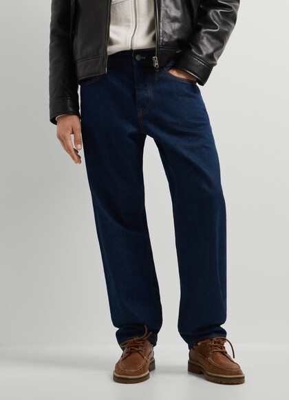 DALSTON - SELVEDGE STRAIGHT FIT MID-RISE JEANS