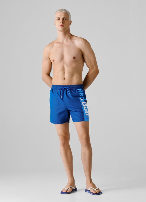 SWIM SHORTS MAXI LOGO