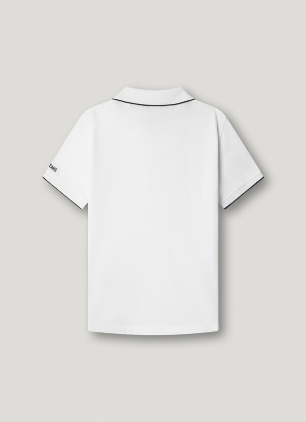 REGULAR FIT PIQU&Eacute; POLO