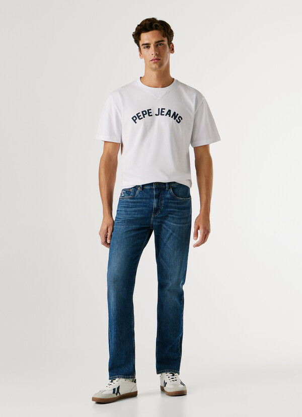 CASH - STRAIGHT FIT MID-RISE JEANS