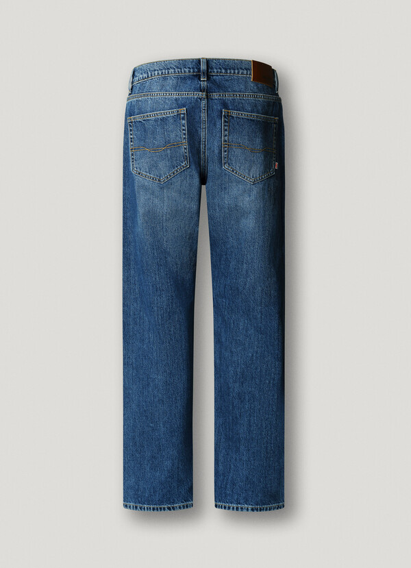 RELAXED FIT MID-RISE JEANS - BEXLEY