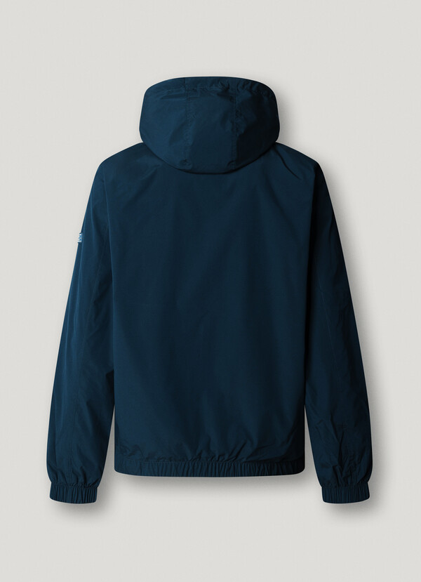 HOODED WINDBREAKER JACKET