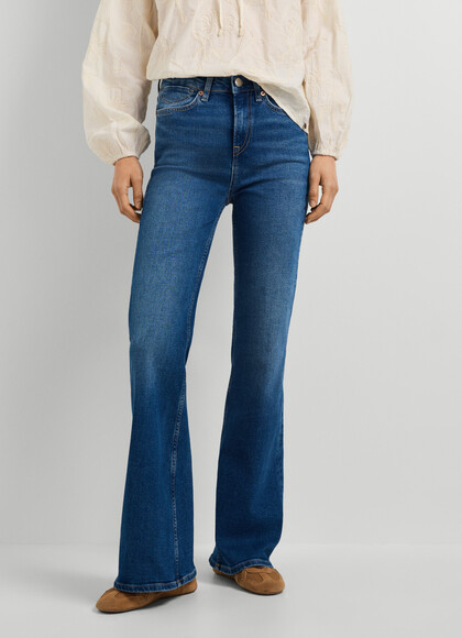 HIGH-RISE FLARE FIT JEANS - WILLA