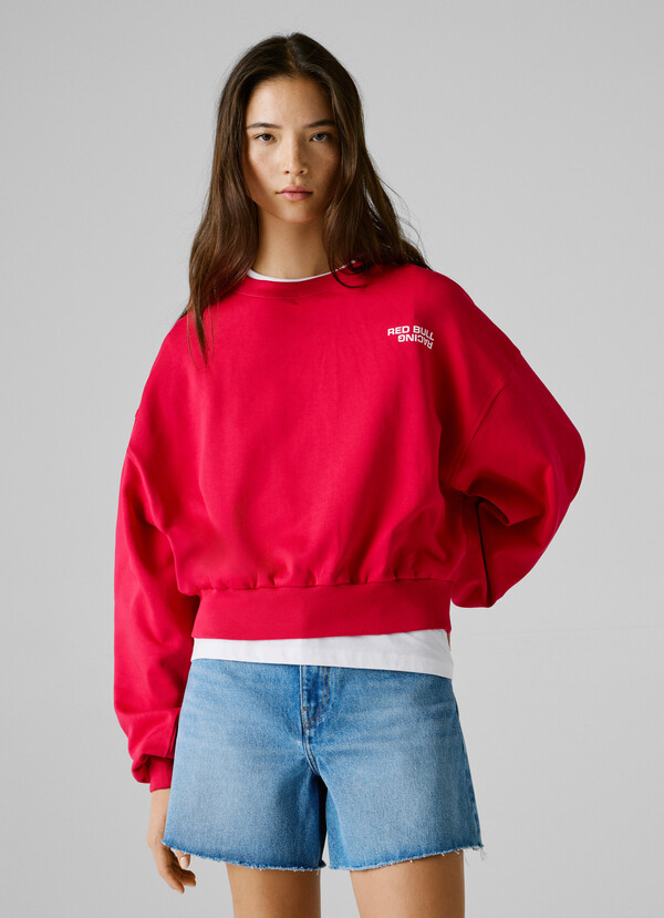 REGULAR FIT CREW NECK SWEATSHIRT