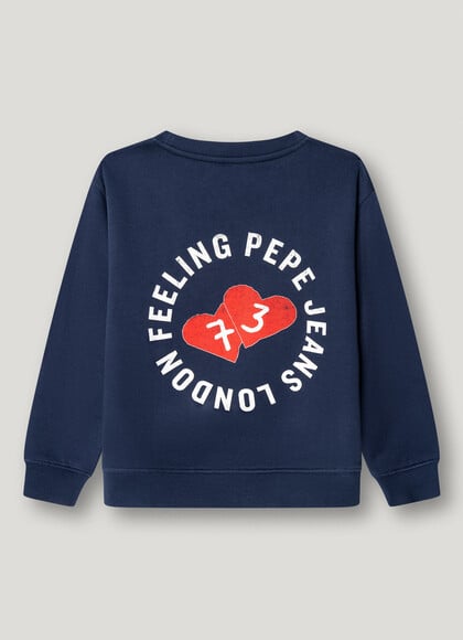 RELAXED FIT CREW NECK SWEATSHIRT