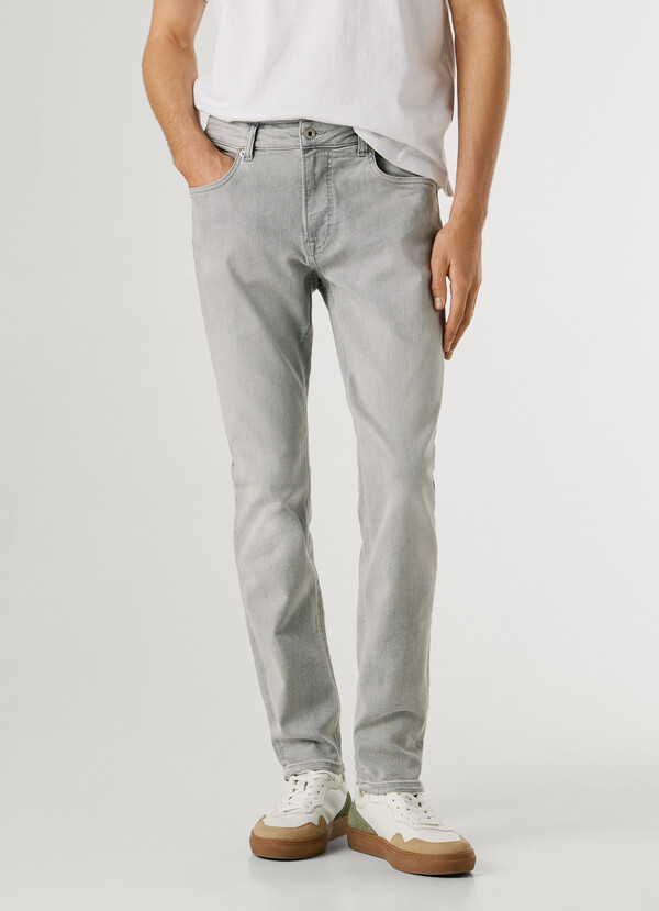 TAPER FIT MID-RISE JEANS - STANLEY
