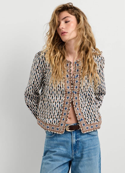 IKAT PRINT JACKET