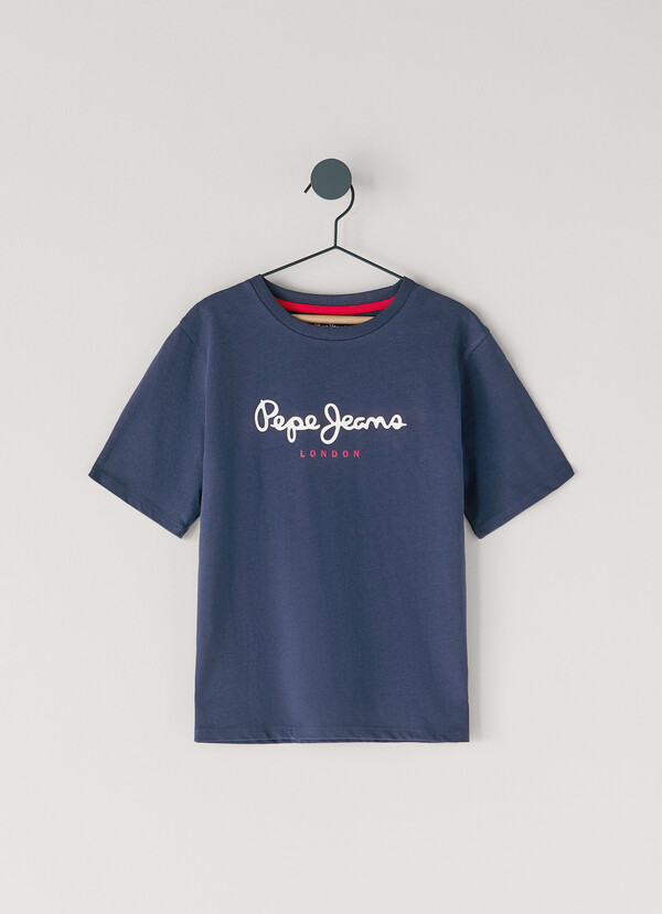 REGULAR FIT LOGO PRINT T-SHIRT