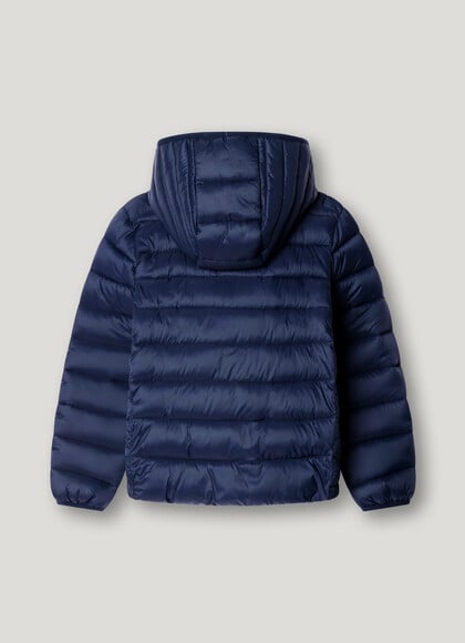 REGULAR FIT HOODED PUFFER JACKET