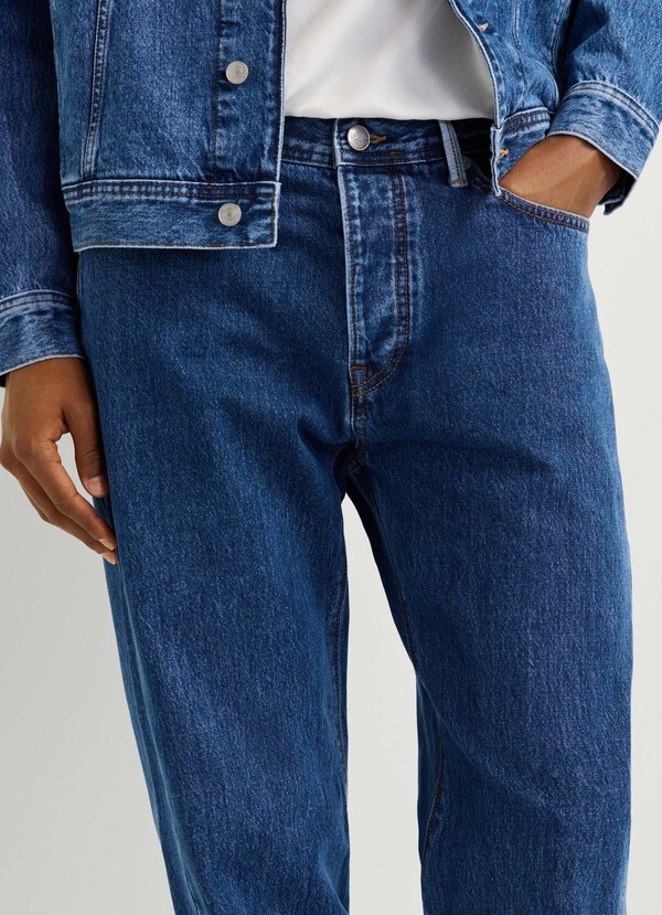 RELAXED FIT MID-RISE JEANS - BEXLEY