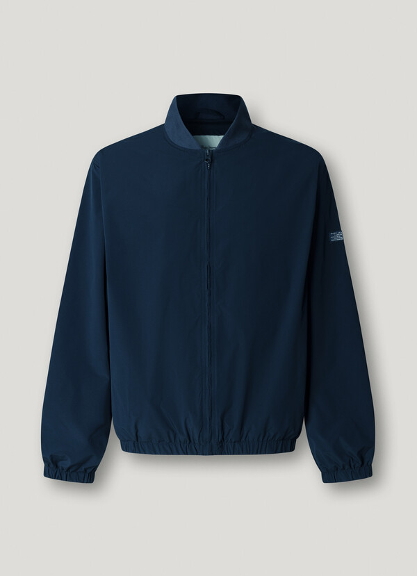 ZIP CLOSURE BOMBER JACKET