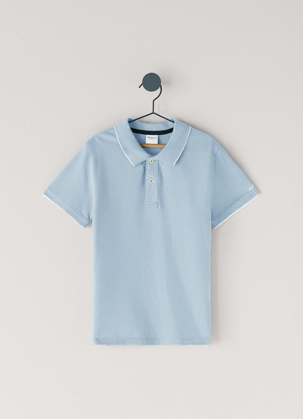REGULAR FIT PIQU&Eacute; POLO